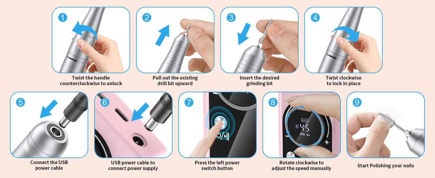 Electric Nail Drill
