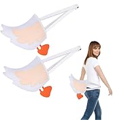 2Pcs Silly Goose Costumes Porps,Funny Goose Tail Costume for Adult and Teen,Halloween Cosplay Par...
