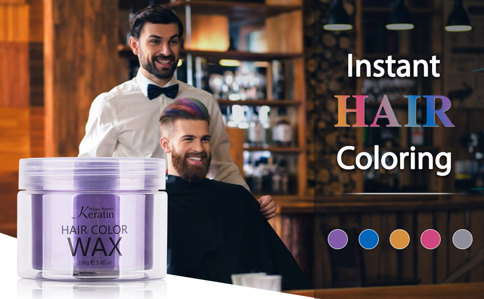 hair dye wax