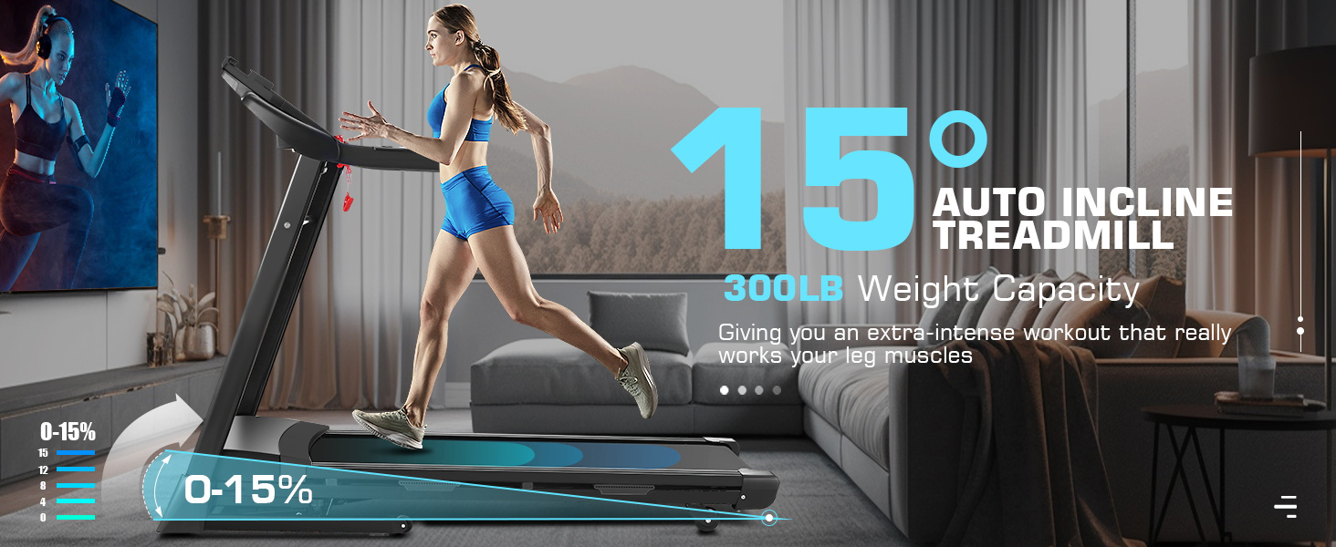 300 weight capacity treadmill