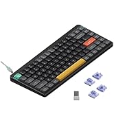 NuPhy Air75 V2(ブラック, Aloe (Linear 37gf)) Amazon.com: nuphy Air75 V2 Portable 75% Mechanical Keyboard