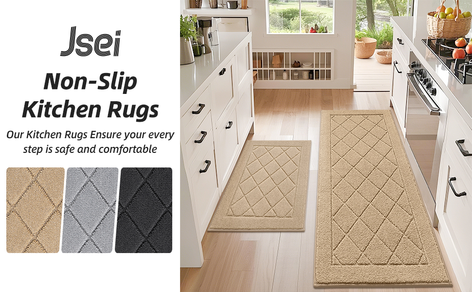 Non-Slip Kitchen Rugs
