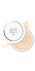 Amazon | 北尾化粧品部 シルクパウダー70 肌色 SPF16 シルク70