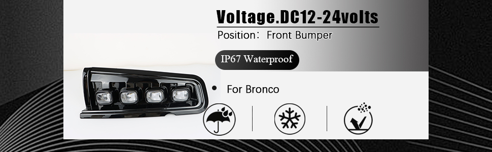for Bronco 2123 DRL F