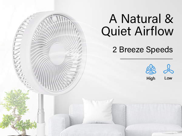 travel fan rechargeable ventiladores recargables para cuba ventilador recargable Desk foldable