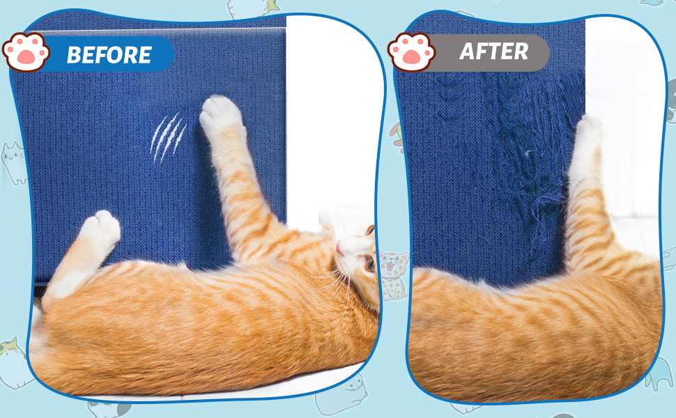 【NO PINS Hurt】 Cat Scratch Furniture Protector12 Pack