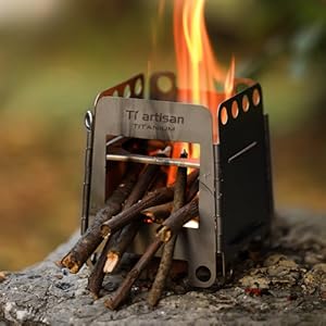 チタン製 テーブル＆焚き火台 セット Ti artisan】 チタン製
