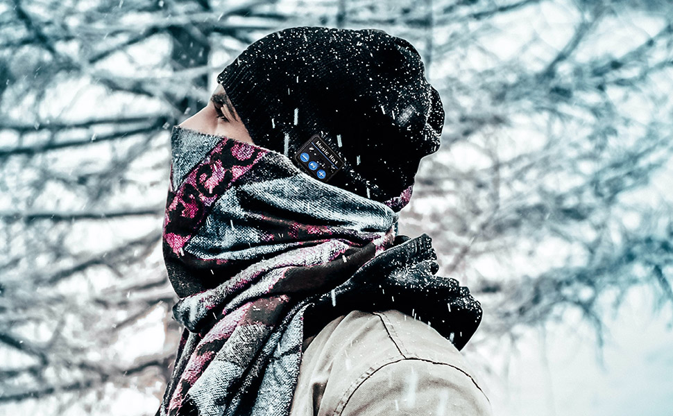 Unisex Schwarze Mütze