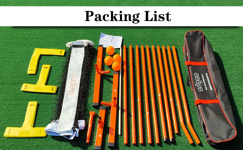 Pickleball Net Court Lines Driveway Pickleball Set with Net, Outdoor