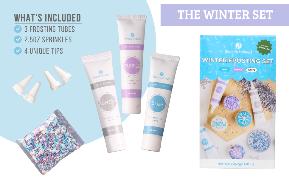 Holiday Frosting Kit Winter