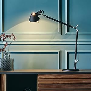 Artemide Tolomeo アルテミデ　フロアスタンド 黒 トロメオ リーディングフロアランプ / ブラックArtemide