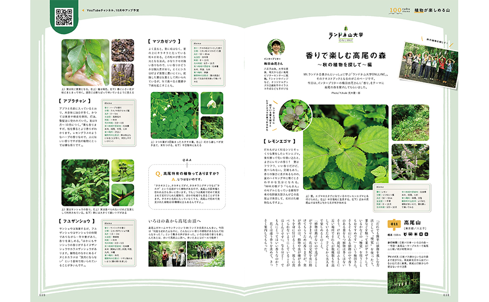 ランドネ 2023年11月号 No.132【ランドネ100楽山／特別付録