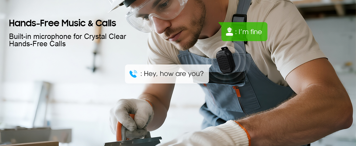 clip on bluetooth speaker