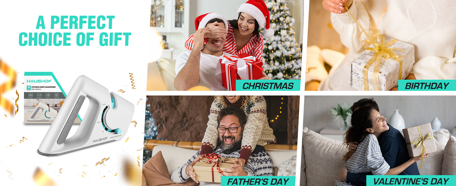 4-in-1 Kitchen Knife Sharpener