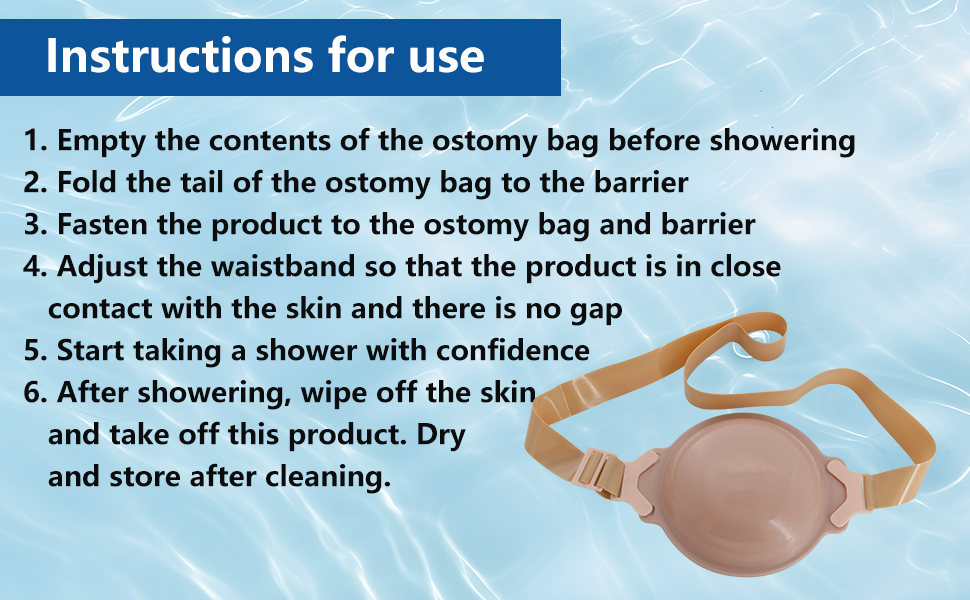 ostomy bath cover
