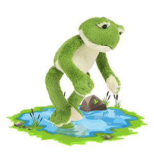 frog plush toy