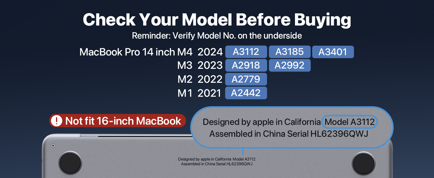 MacBook Pro 14 inch Case