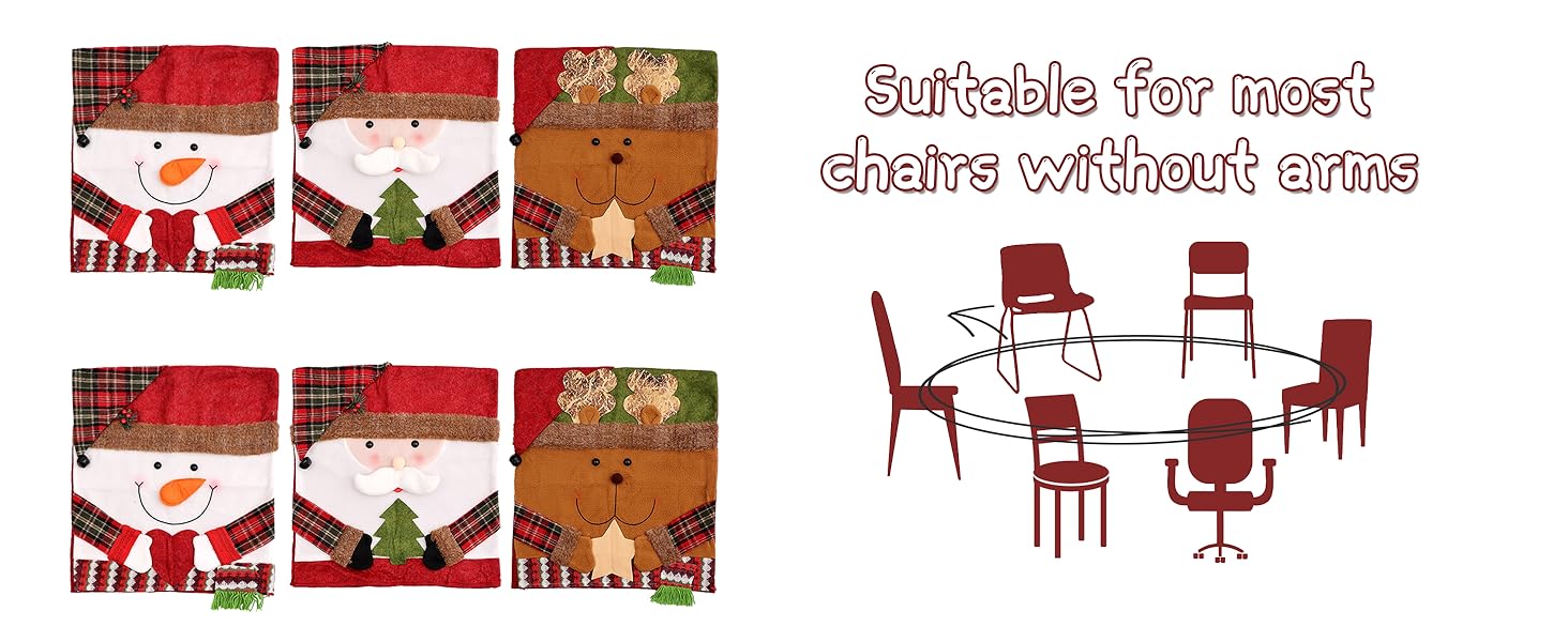 Suitable for most chairs without arms