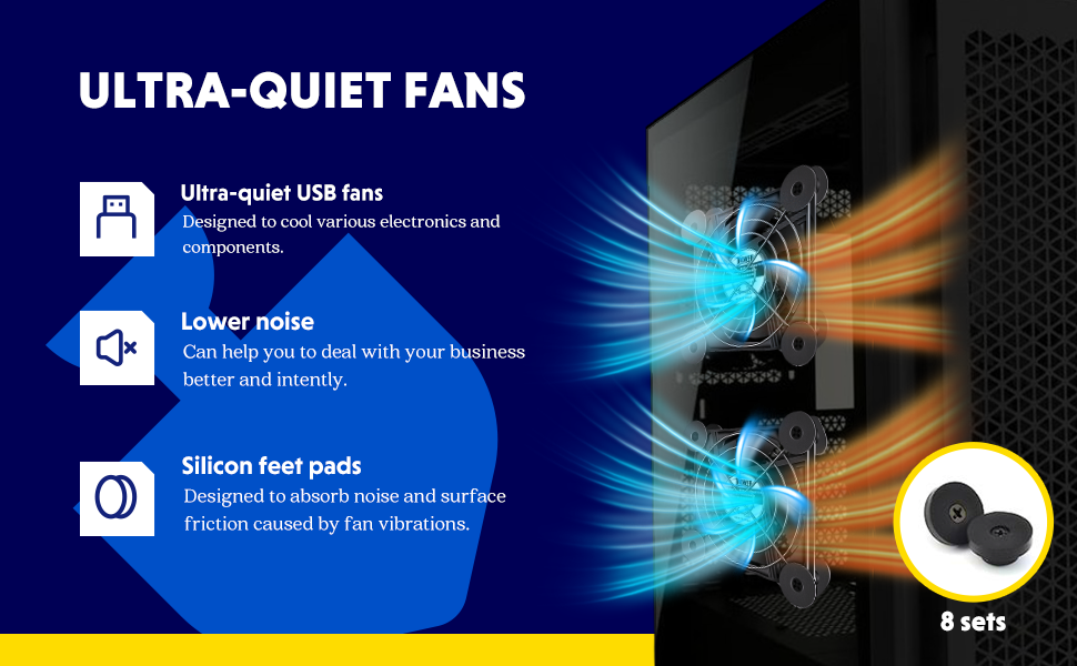 ULTRA-QUIET FANS