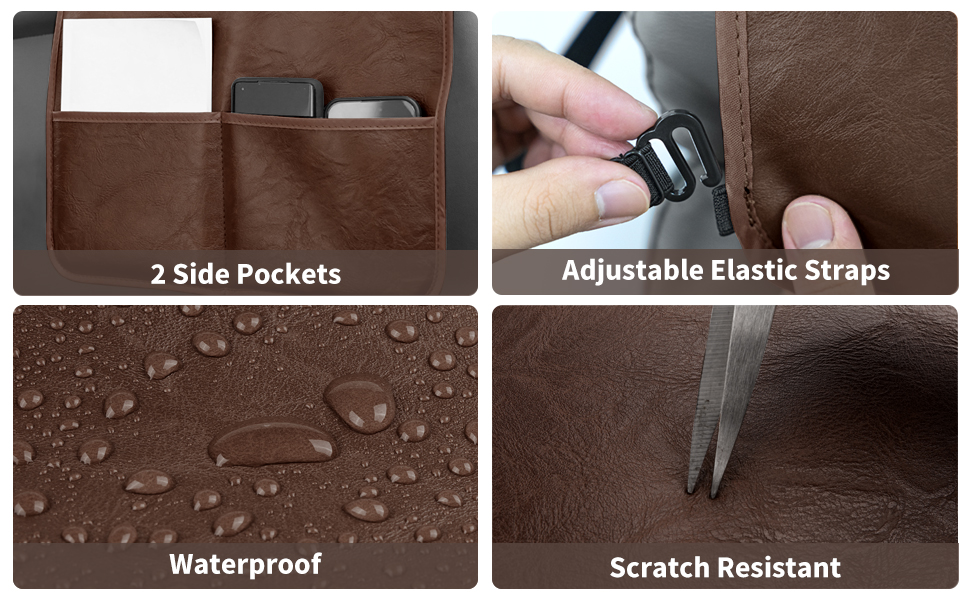 SCNK Recliner Headrest Protector 3 Pcs Recliner Headrest