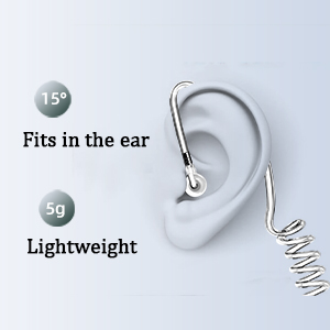 acoustic tube earpiece, clear and private communication