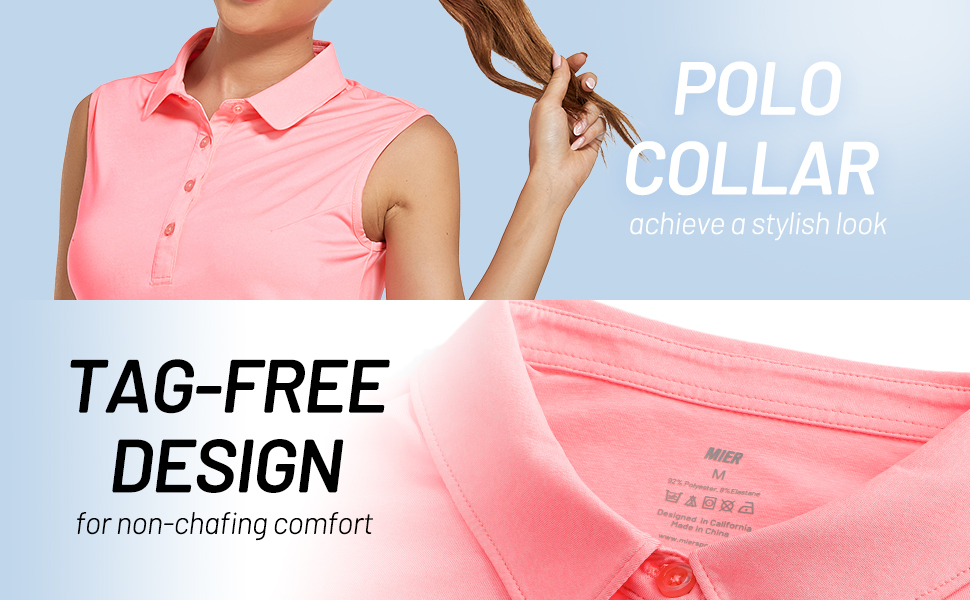 golf shirts for women