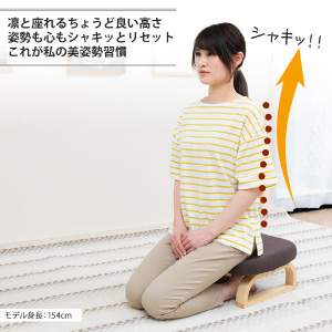 Amazon｜SUWALABO スワラボ 正座椅子 ricca (リッカ) 高さ調節タイプ