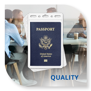 passport holder case passport card holder 6x4 bags 4x6 badge long passport holder waterproof