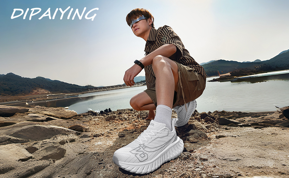 DIPAIYING Chunky Fashion Walking Shoes for Women & Men