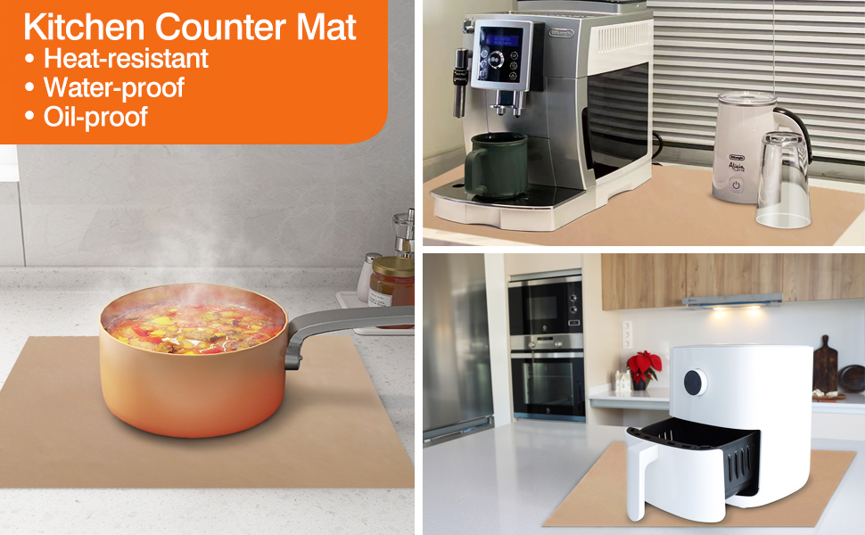 Silicone Baking Mat Roll 16IN x 10FT Non Stick Heat