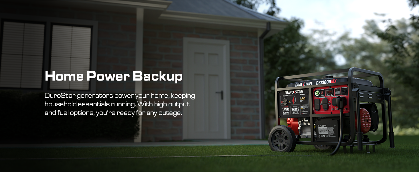 durostar, generator, portable generator, dual fuel generator, tri fuel generator, inverter generator