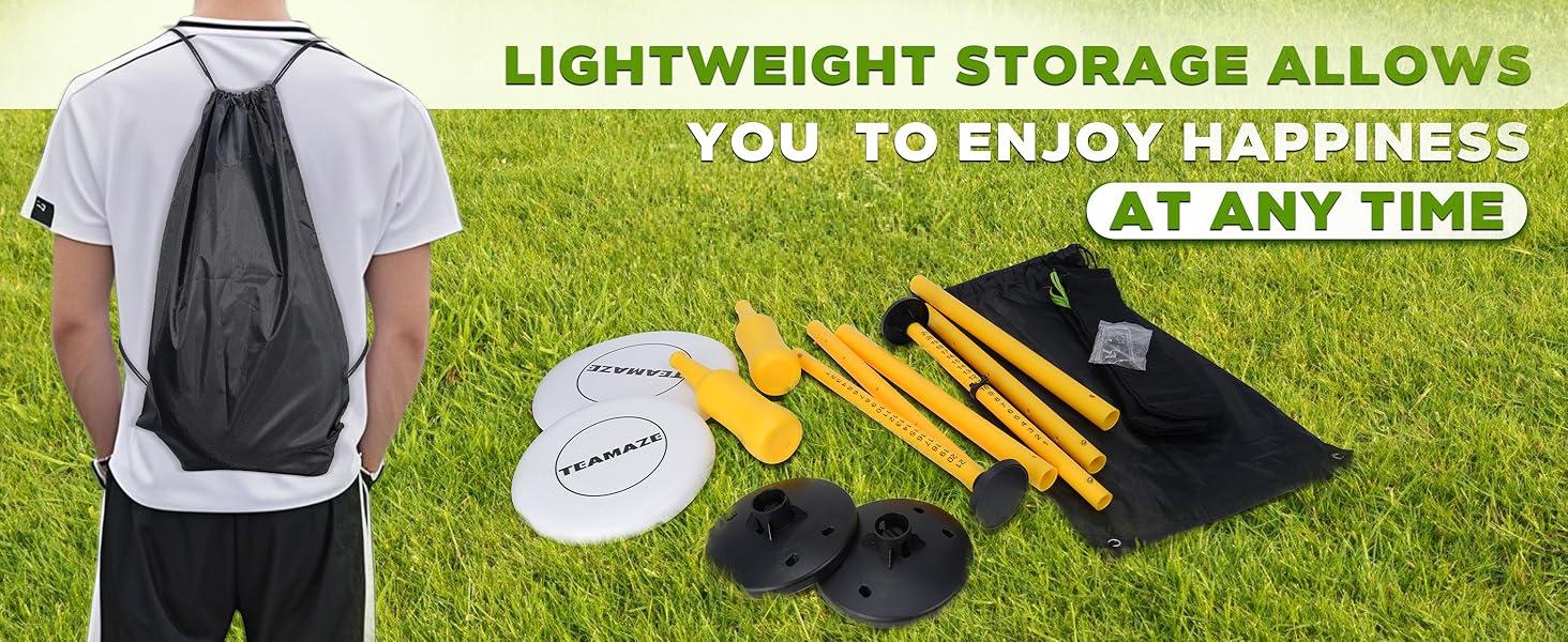 flying disc game set