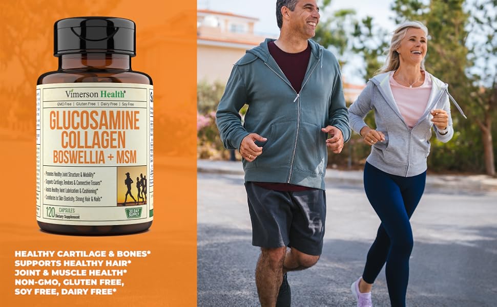Glucosamine Sulfate Collagen Chondroitin Supplement with