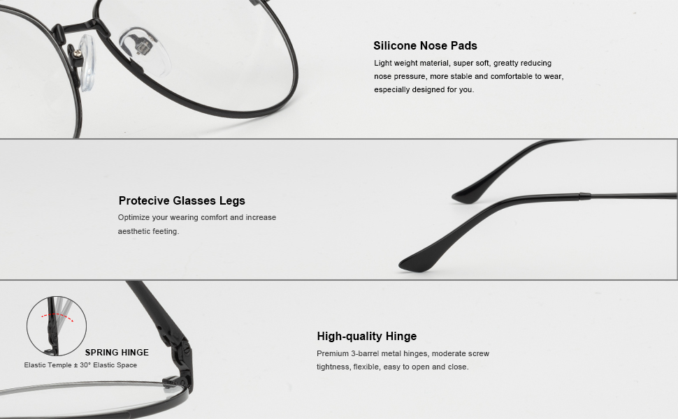 RB.Pilot Aviator Reading Glasses for men and Women Blue