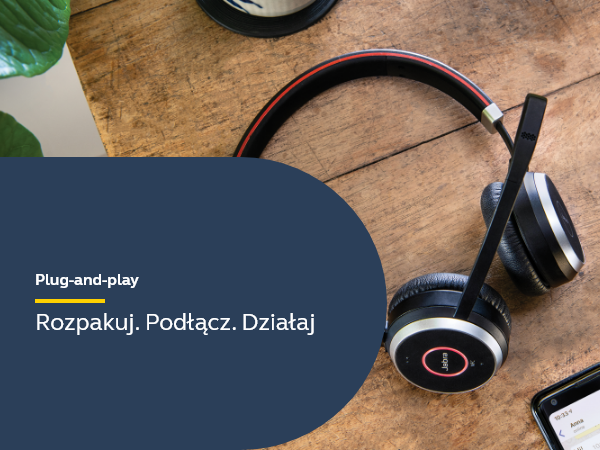 Jabra Evolve 65 SE bezprzewodowy zestaw słuchawkowy