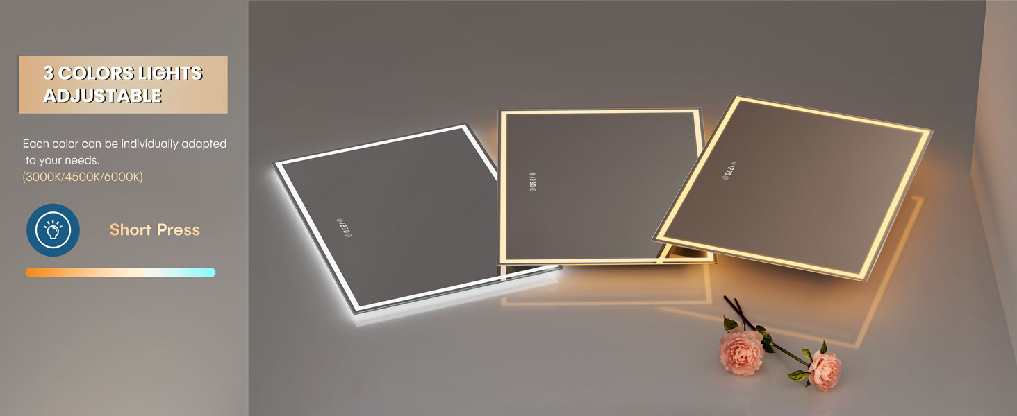 Dripex LED Bathroom Mirror