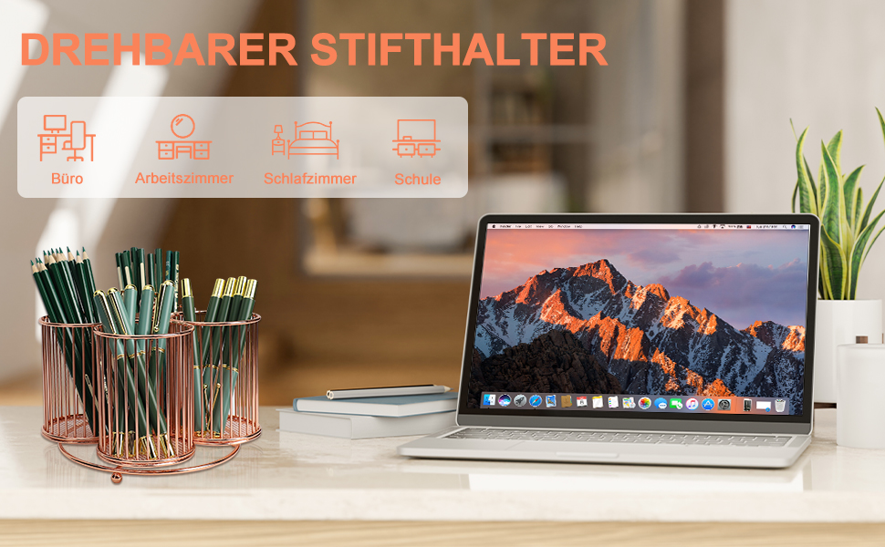 Pen holder desk children organiser office items pen holder Christmas gift