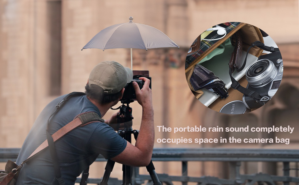 Camera Hot Shoe Umbrella，Camera Rain Umbrella Sunshade