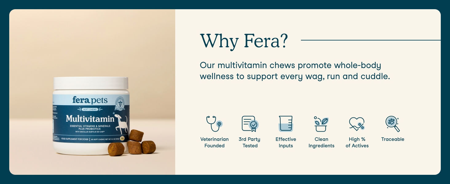 Fera Pet Multivitamin Soft Chews