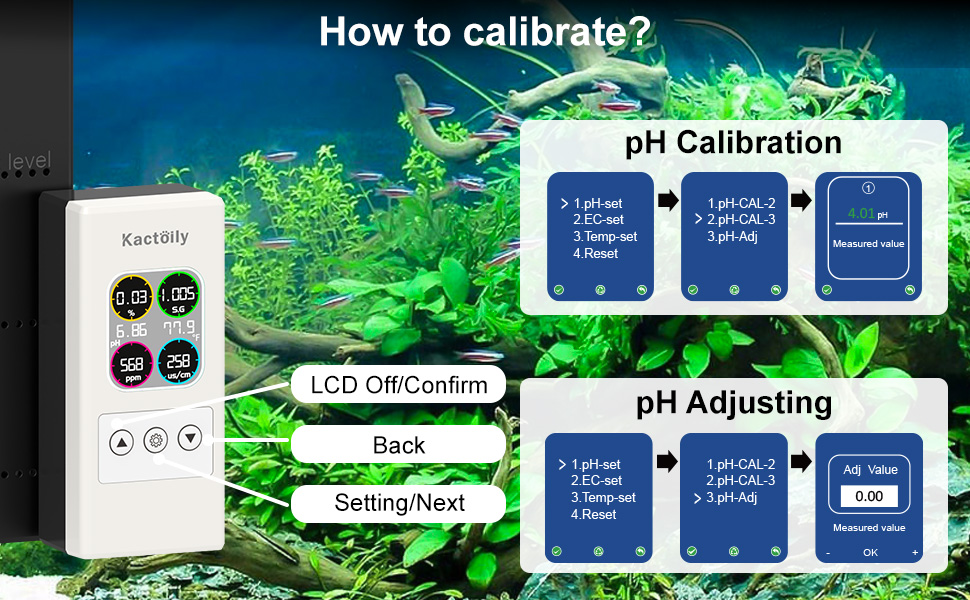 digital aquarium water tester