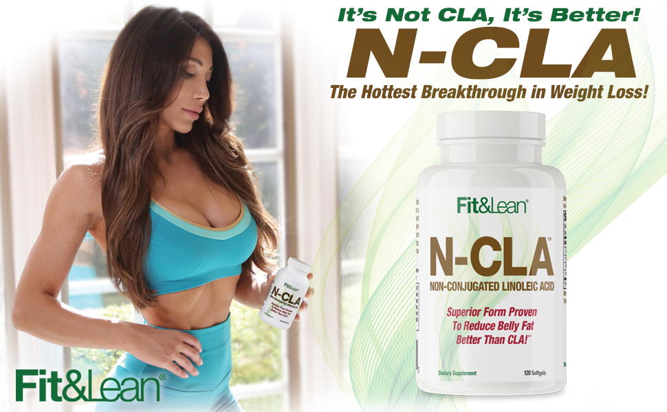 Fit & Lean NCLA, Weight Loss Supplement, Reduces Belly Fat