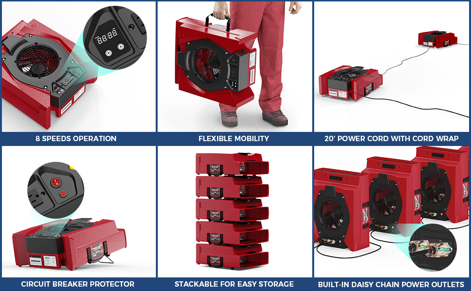 Zeus900 air mover
