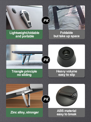 Portable Invisible Laptop Stand