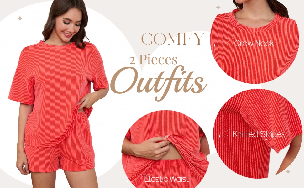 women 2 pieces outfits