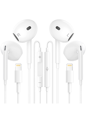 lightning wire earphones