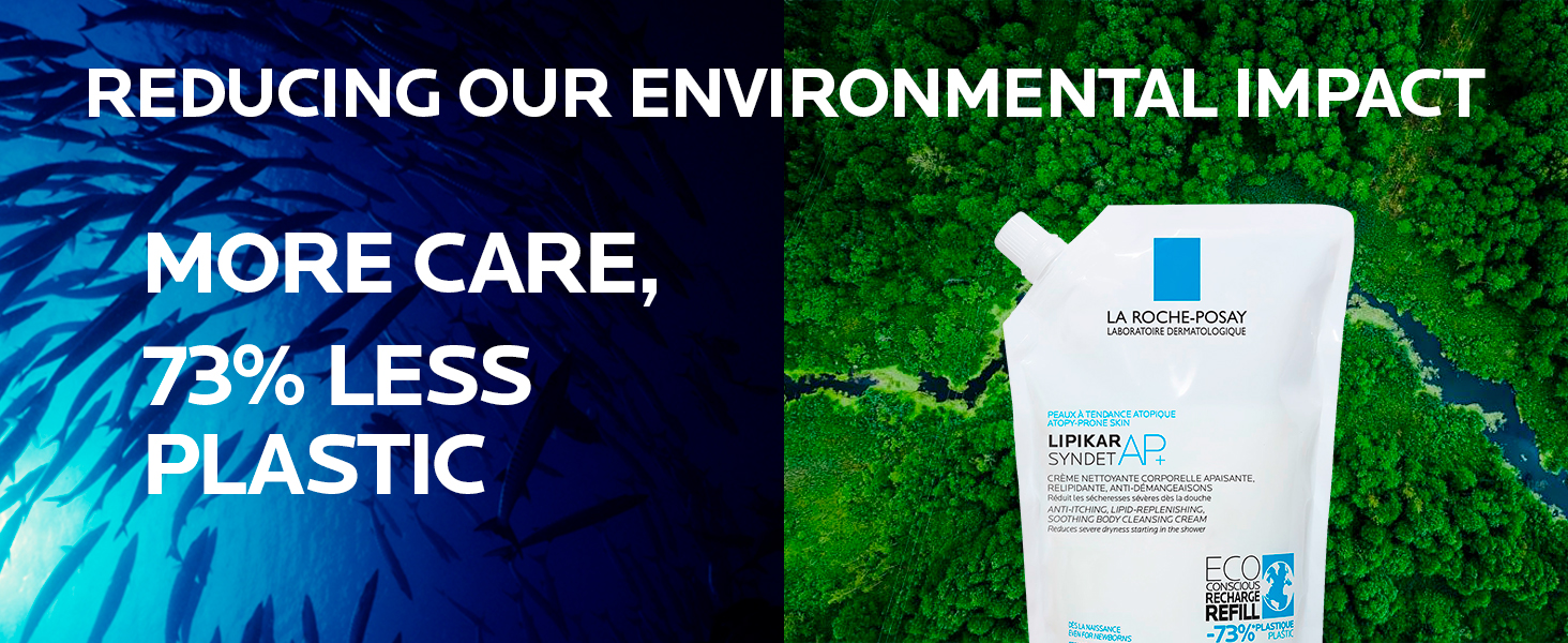 La RochePosay Body Wash, Lipikar Syndet AP+ AntiItch Body Wash For