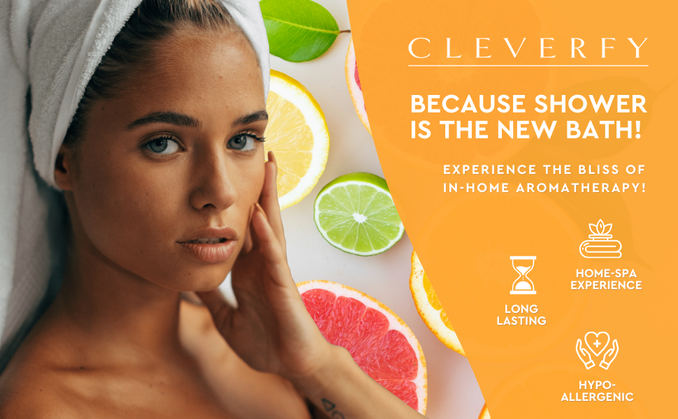 Cleverfy Shower Steamers Aromatherapy 18 Pack of Shower Bombs with