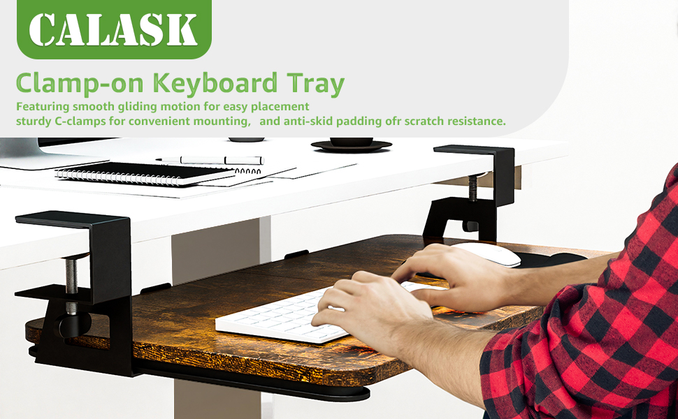ケヤキ S2-073 欅 /1,880x600mm520mm780mmx45mm Amazon.com : Desktop Keyboard Tray, Under Desk Pull Out