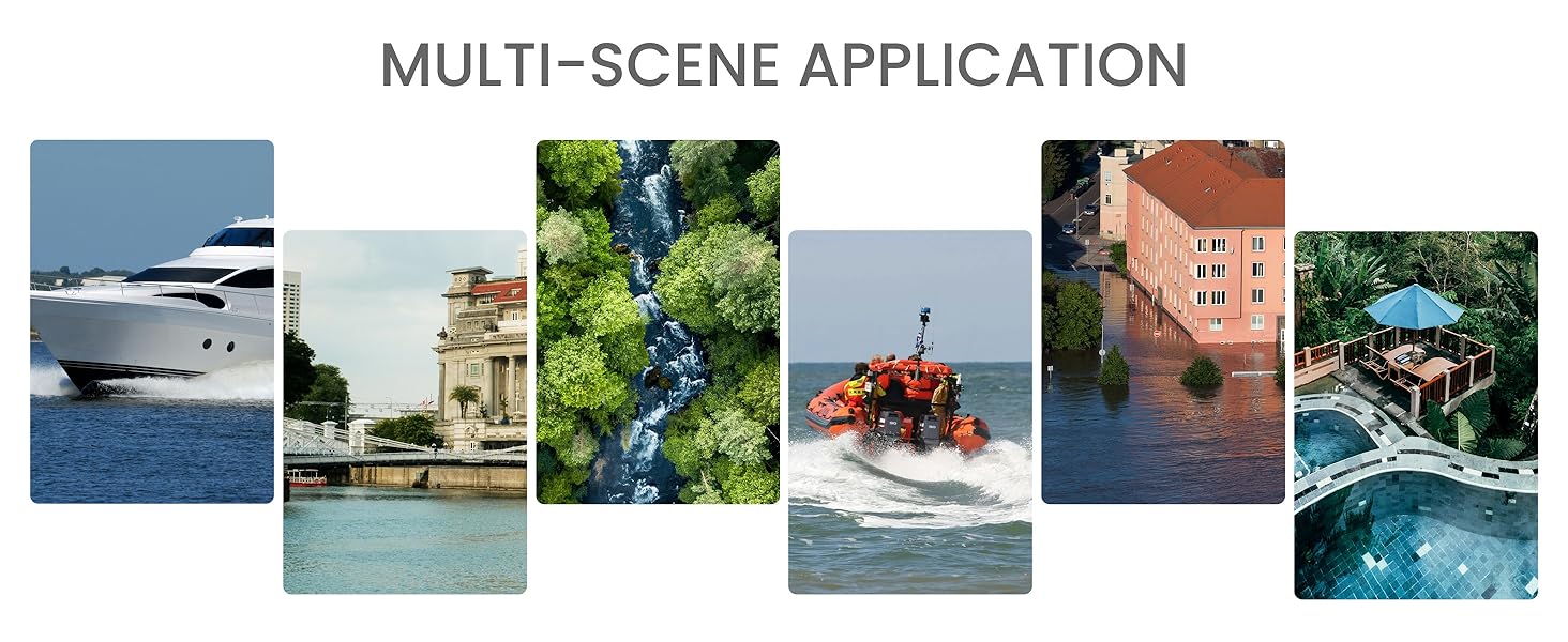 Rescue pole application scenario