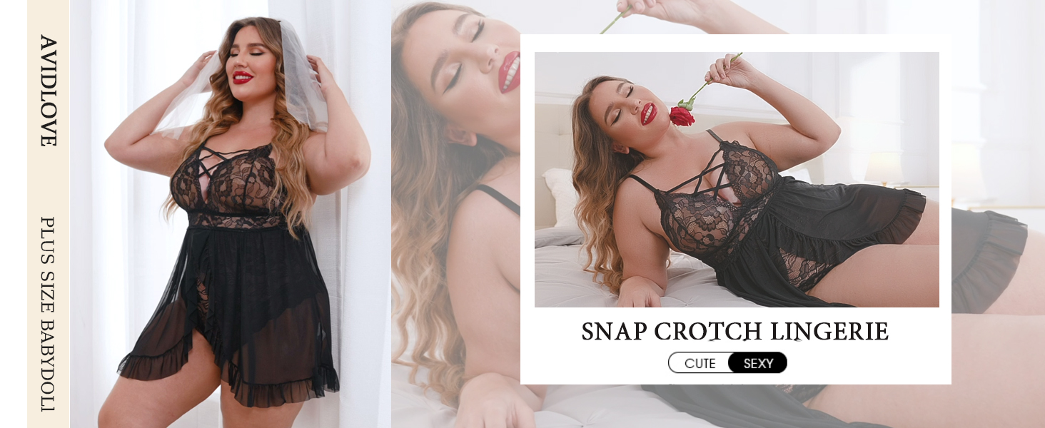 plus size lingerie